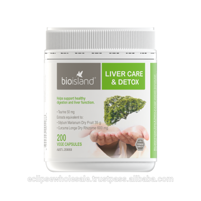 Bio Island Liver Care & Detox 200 Vege Capsules