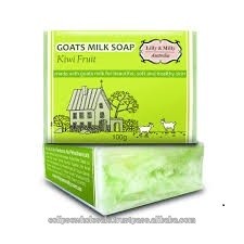 Lilly & Milly Australia - Goats Milk Soap 'Kiwifruit' (100g)